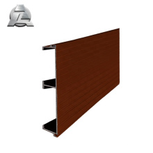 доска для палубы из анодированного коричневого металла и алюминия